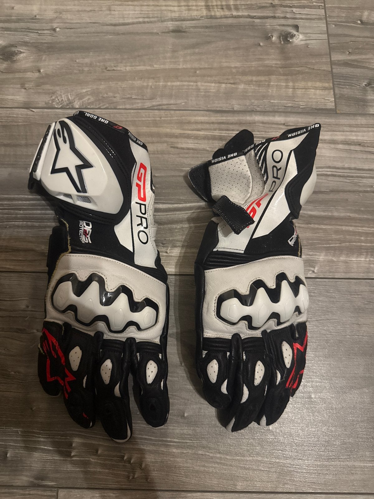Nieuwe Alpinestars GP Pro R4 motorhandschoenen wit Maat M, Ophalen, Nieuw zonder kaartje, Heren