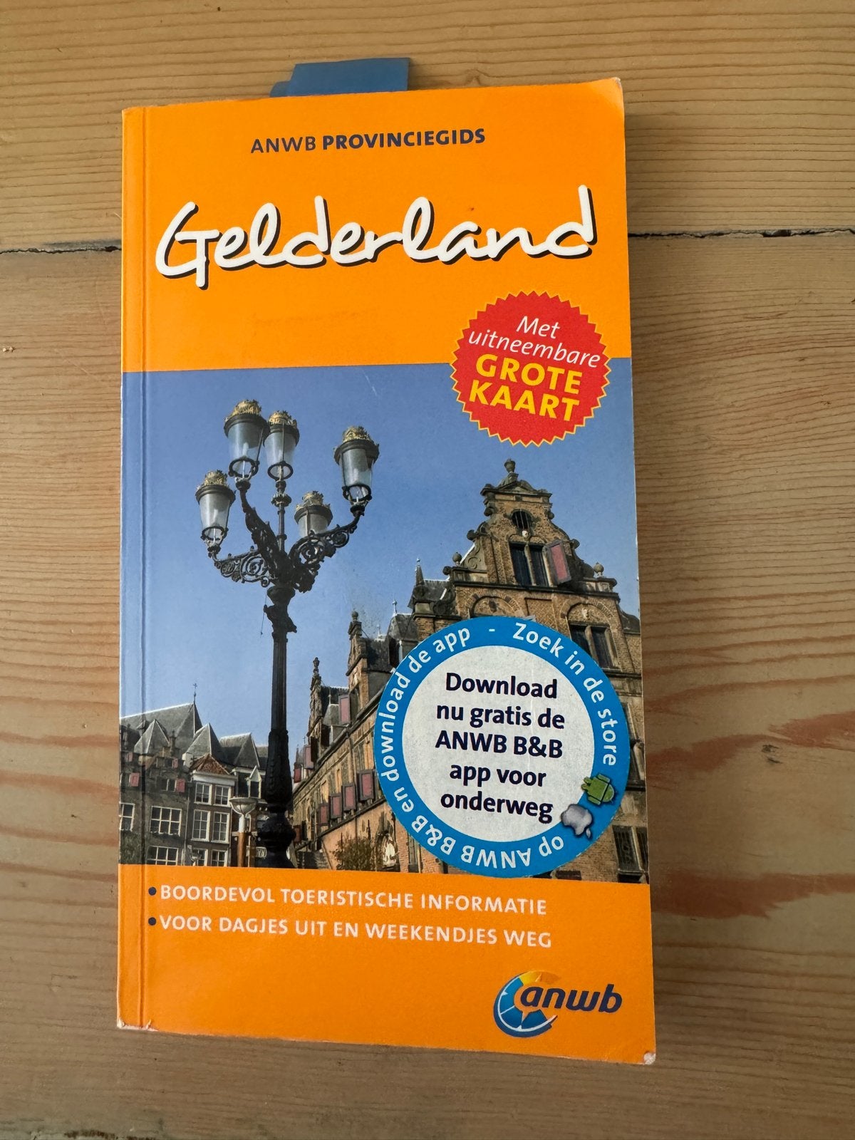 ANWB reisboekje Gelderland met leuke dagjes uit, Boeken, Ophalen of Verzenden, Zo goed als nieuw, Reisgids of -boek, ANWB