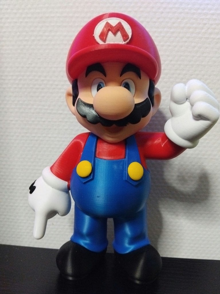 Mario 3d geprint, Ophalen of Verzenden, Nieuw