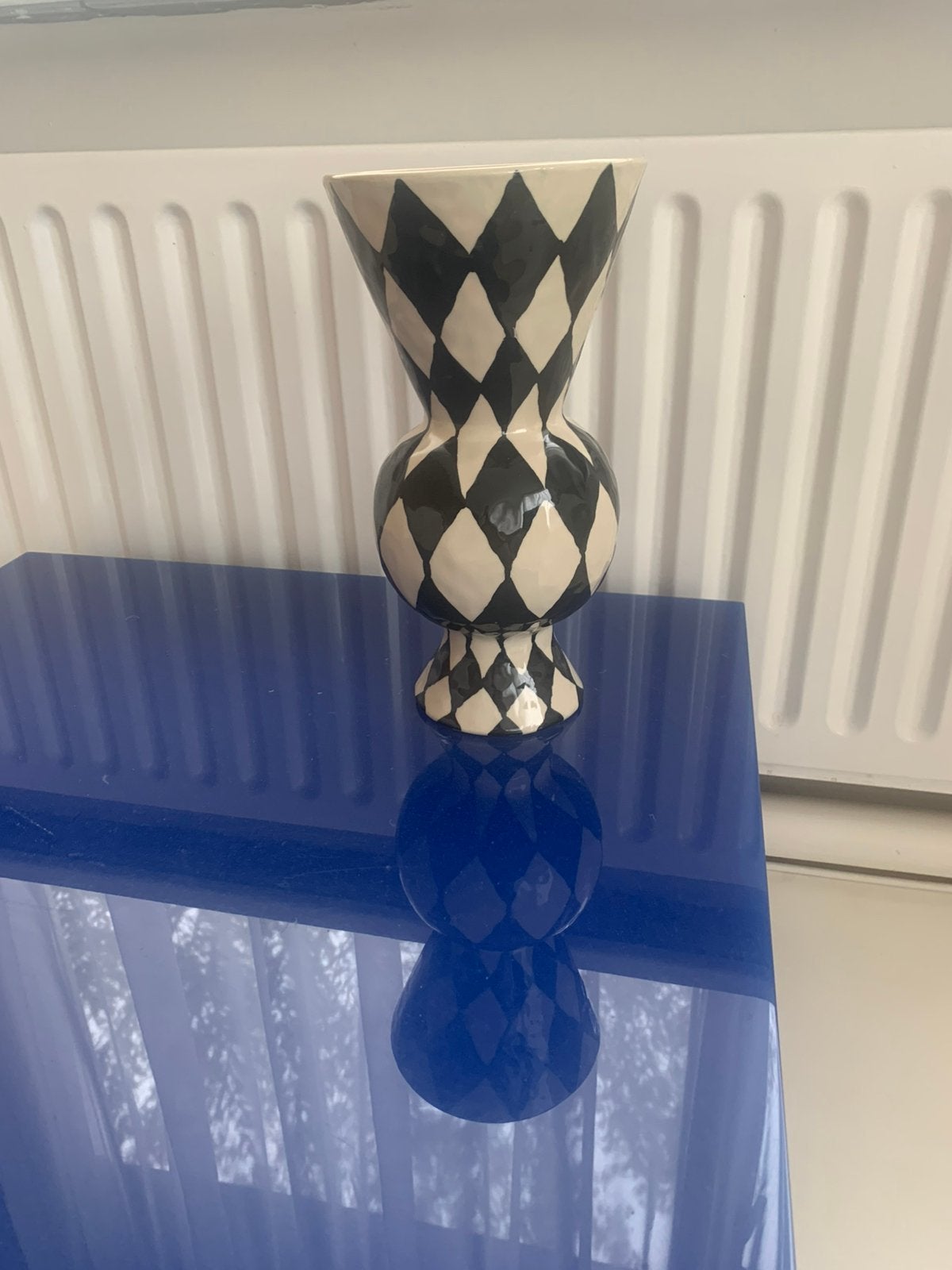 Klevering Vaas/prachtig, Ophalen, Overige kleuren, Minder dan 50 cm, Glas