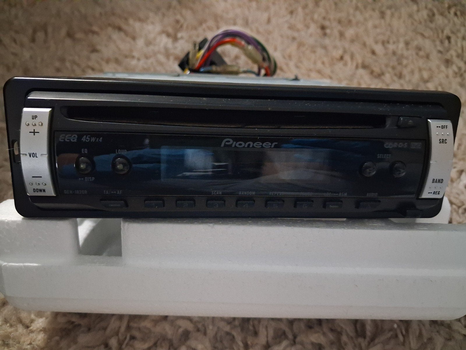 Pioneer Autoradio met bedrading, Ophalen of Verzenden, Gebruikt