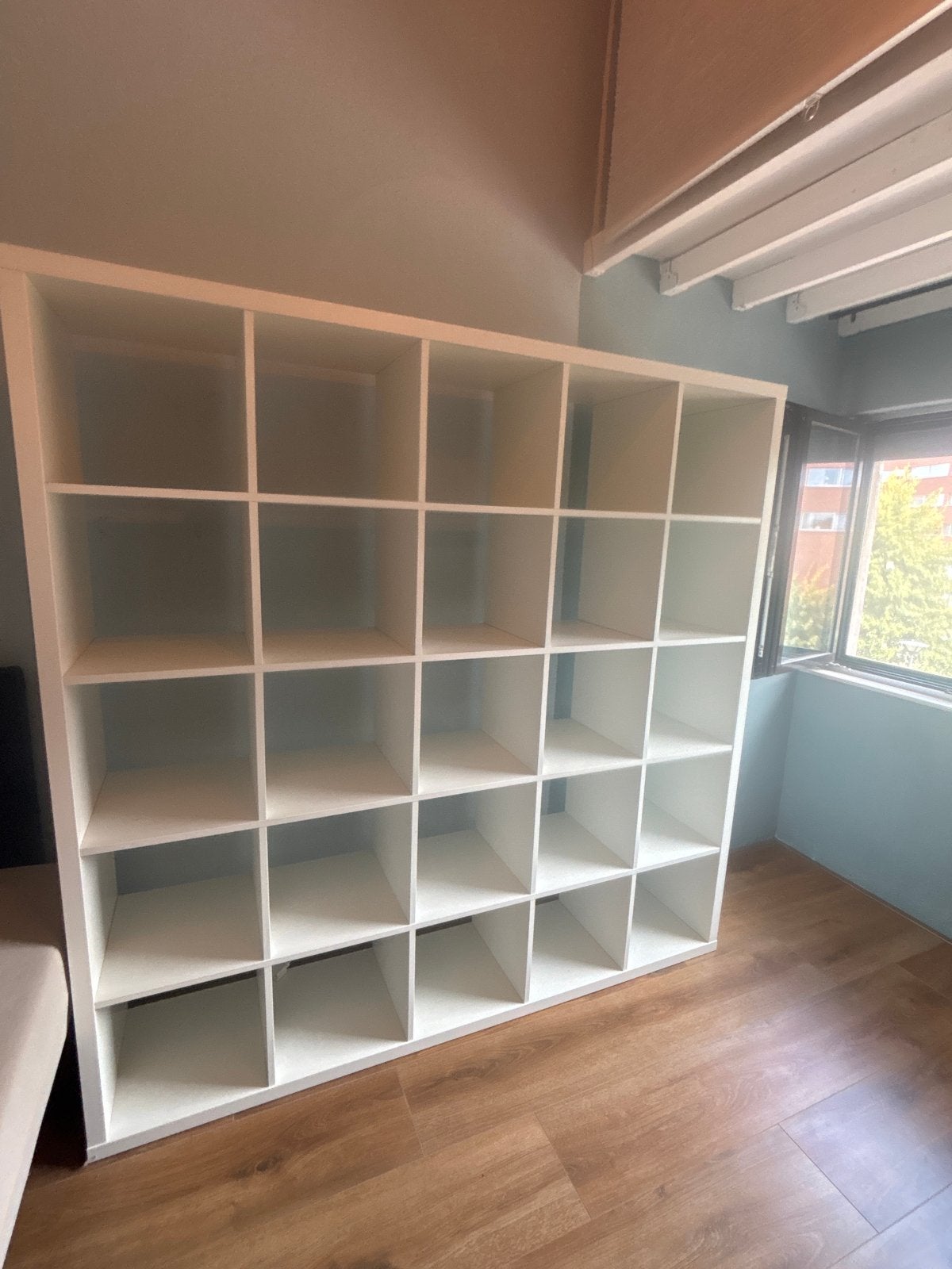 Witte Kallax kast met 25 vakken - IKEA, Ophalen, Zo goed als nieuw