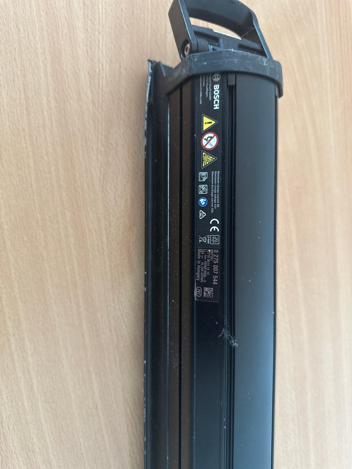 Bosch PowerTube 500 accu voor e-bike (Trek), Ophalen, Gebruikt