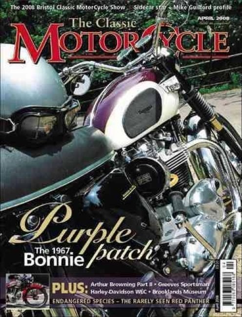 The Classic Motorcycle april 2008, Verzenden, Gelezen