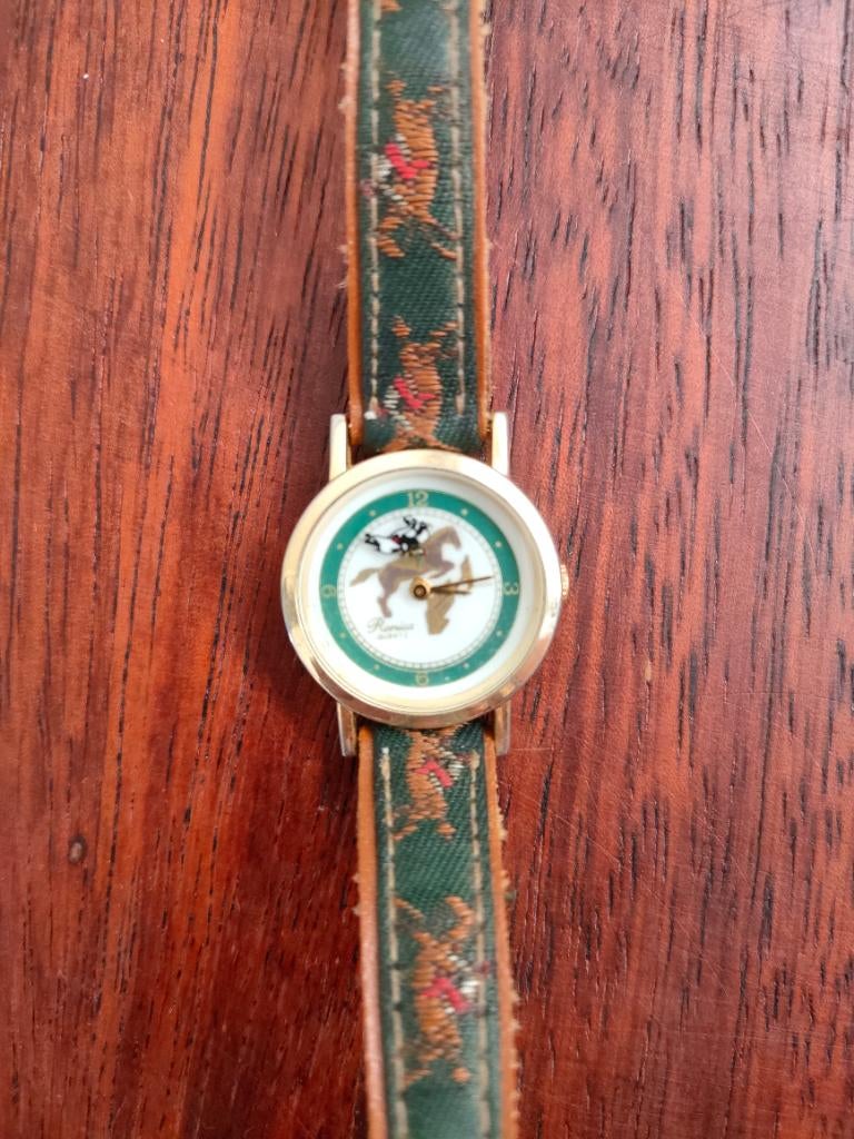 horloge paarden excl nieuwe batterij, Ophalen, Jongen of Meisje