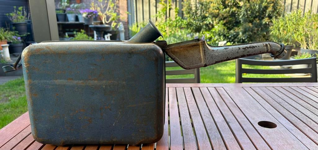 Allboy jerrycan van metaal, Ophalen, Gebruikt, Universele onderdelen