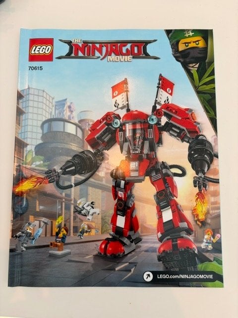 Lego Kai’s vuur mech 70615, Lego, Ophalen of Verzenden, Zo goed als nieuw, Ninjago
