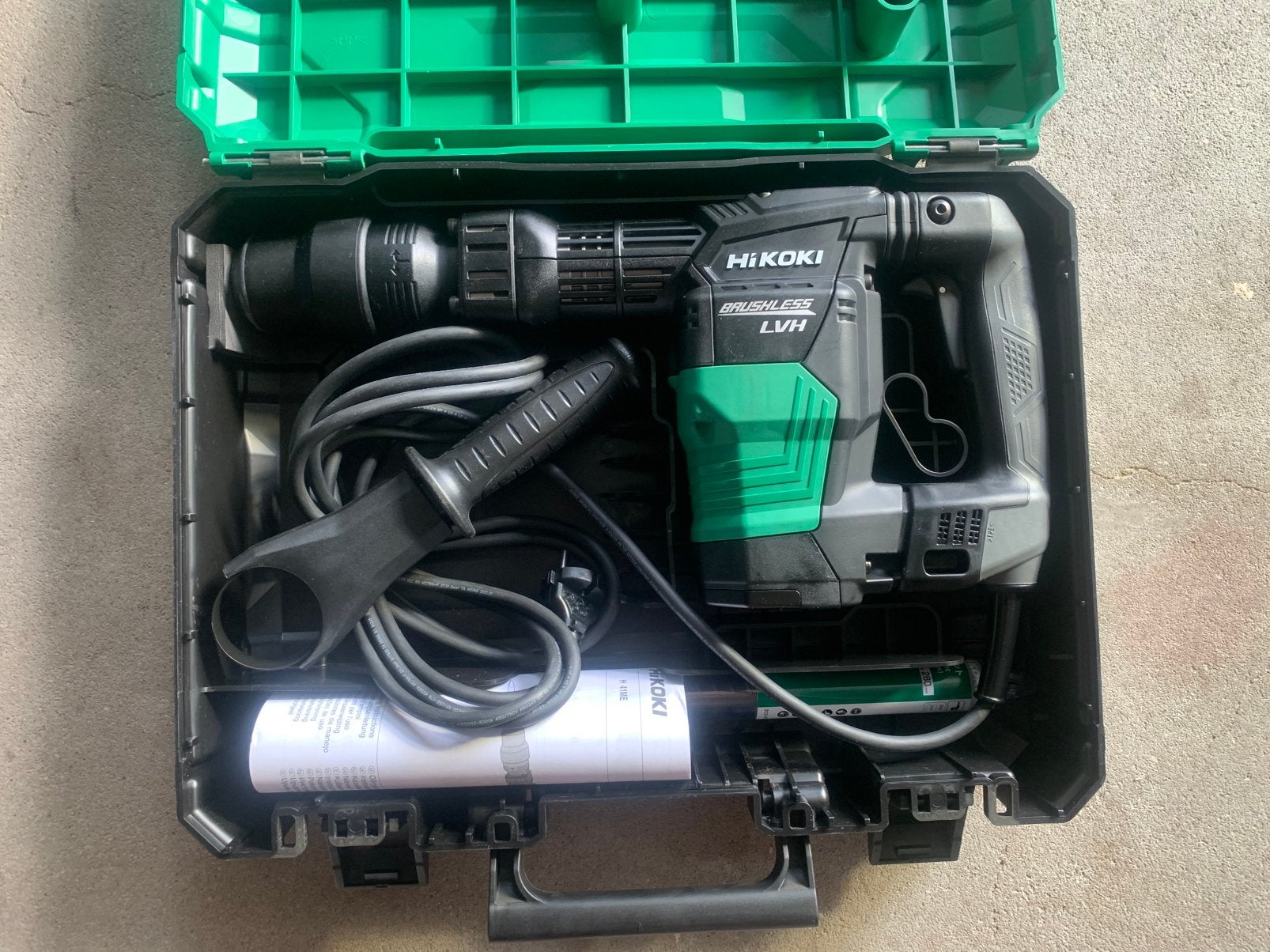 HiKOKI H41ME SDS-Max Breekhamer 1050W + Koffer NIEUW, Boor- en/of Breekhamer, Siemensring 34, 47877 Willich, Duitsland, Nieuw