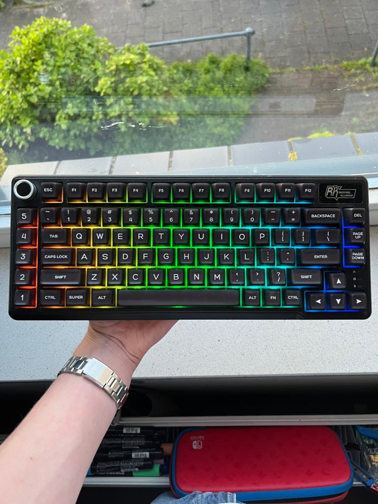 Premium Custom Keyboard (Gaming toetsenbord), Computers en Software, Toetsenborden, Ophalen of Verzenden, Zo goed als nieuw, Draadloos