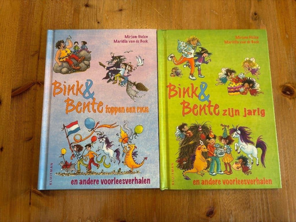 Bink en Bente zijn jarig foppen een reus voorleesverhalen, Ophalen, Fictie algemeen, Jongen of Meisje, Zo goed als nieuw