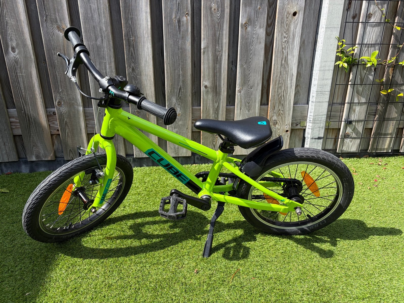Cube Acid 160 kinderfiets - Zo goed als nieuw, Ophalen, Zo goed als nieuw, Terugtraprem, 16 tot 20 inch