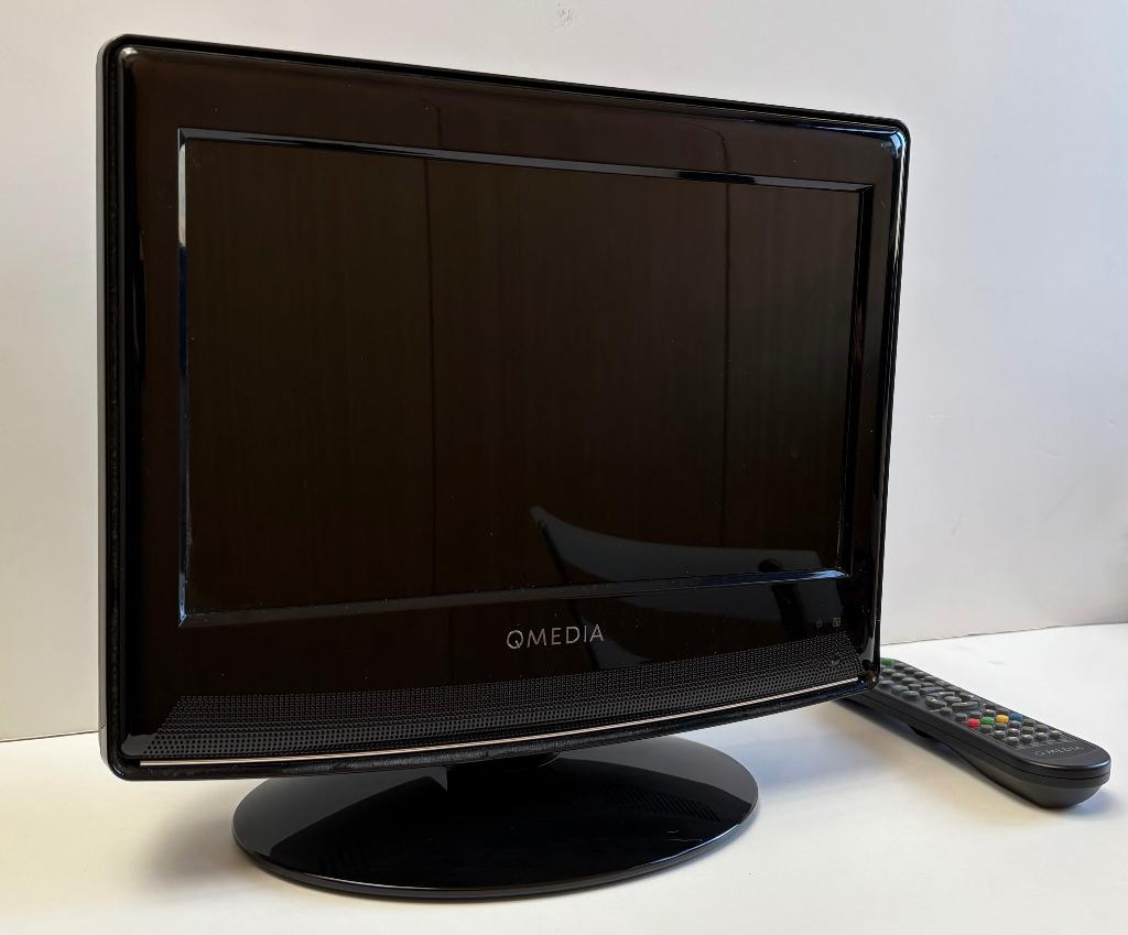 Mini TV 34 cm Qmedia, Audio, Tv en Foto, Televisies, Overige merken, Verzenden, 50 Hz, Zo goed als nieuw