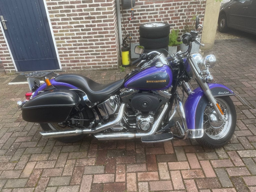 Originele Harley Davidson Kofferset  Unieke HD kofferset, Ophalen of Verzenden, Zo goed als nieuw
