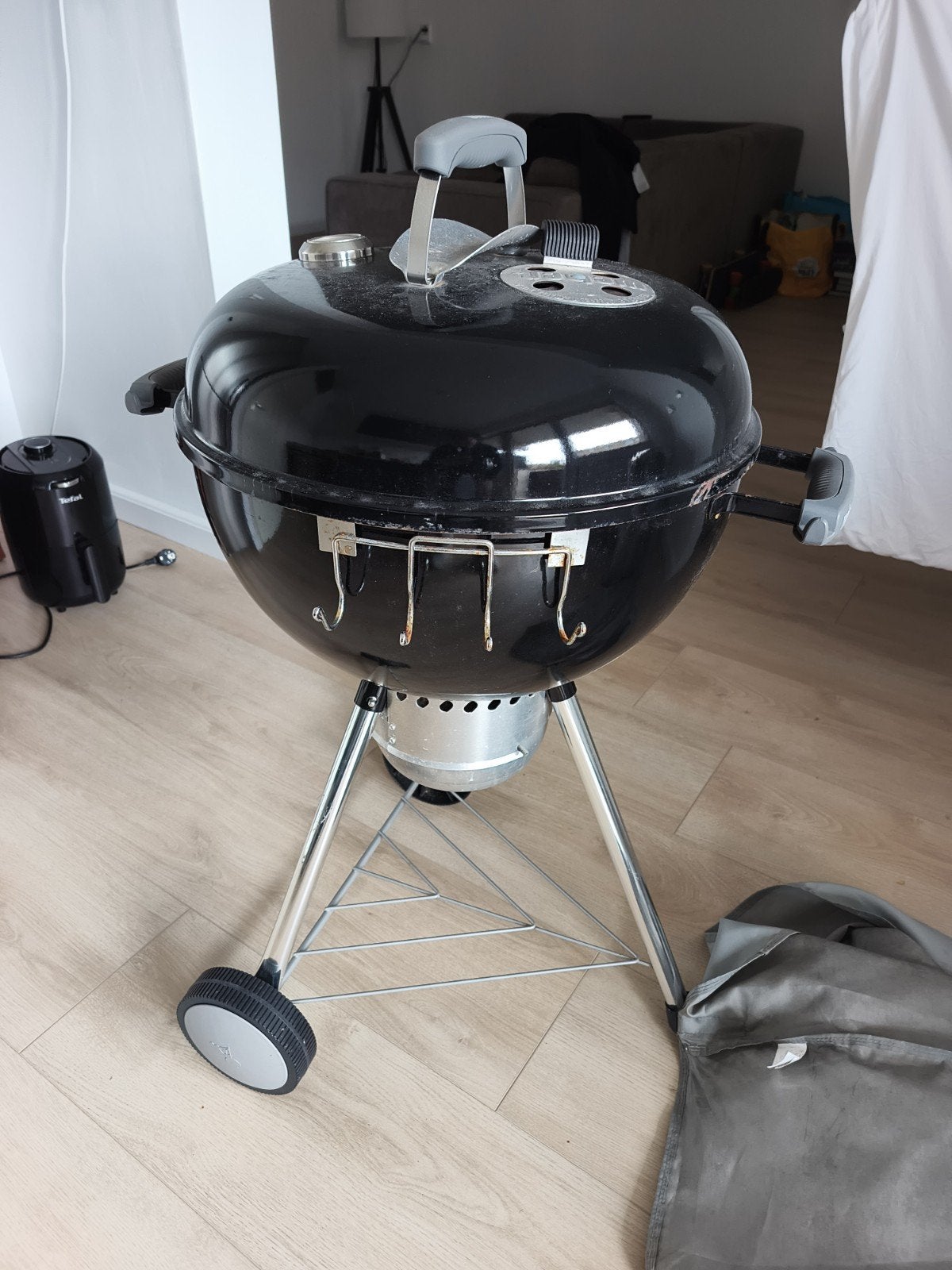 Weber BBQ met asopvangbak en temperatuurmeter, Ophalen, Gebruikt, Weber