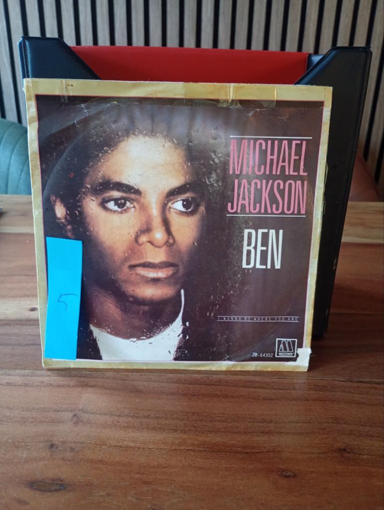 Michael Jackson - Ben (Single), Cd's en Dvd's, Vinyl Singles, Gebruikt, 7 inch, Single, Ophalen of Verzenden