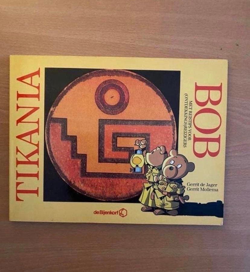 ZELDZAAM BOB TIKANIA STRIPBOEK UIT 1991 – NIEUWSTAAT!, Eén stripboek, Ophalen of Verzenden, Zo goed als nieuw