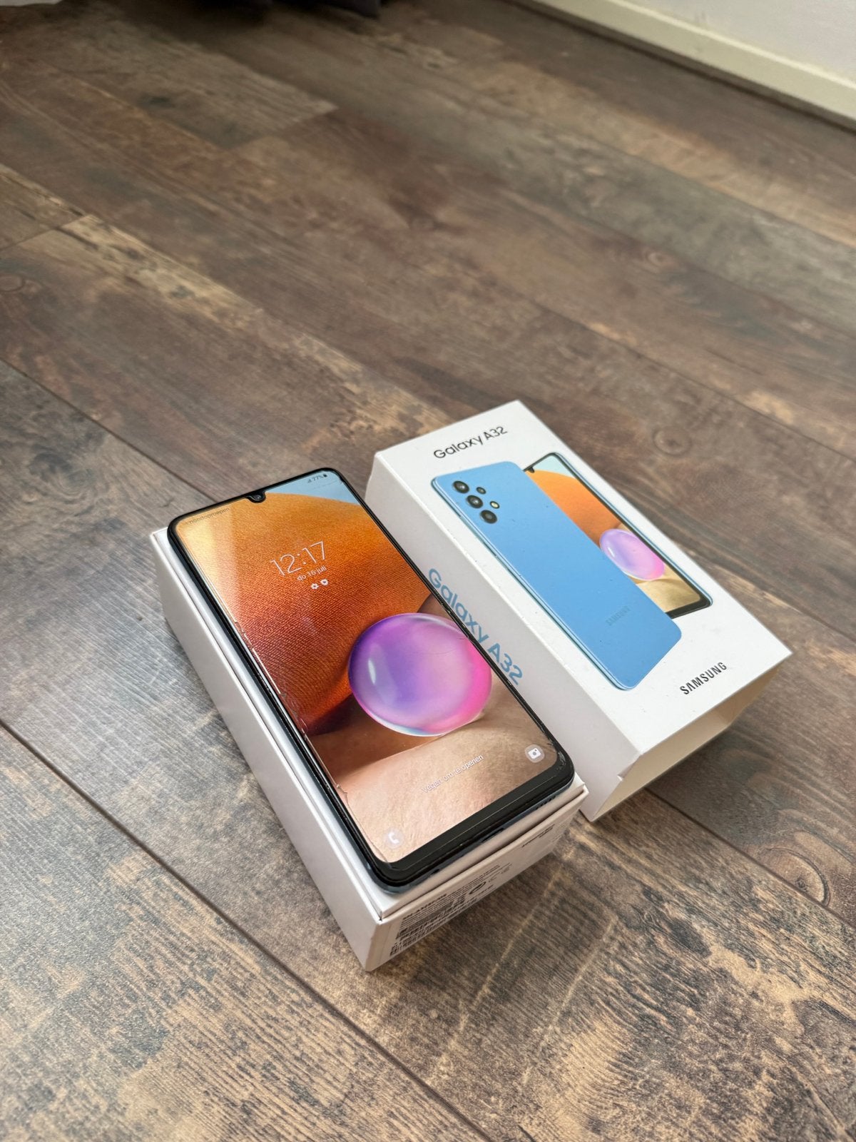 Samsung Galaxy A32 128GB Blue, Telecommunicatie, Mobiele telefoons | Samsung, Ophalen, Blauw, Touchscreen, Zo goed als nieuw