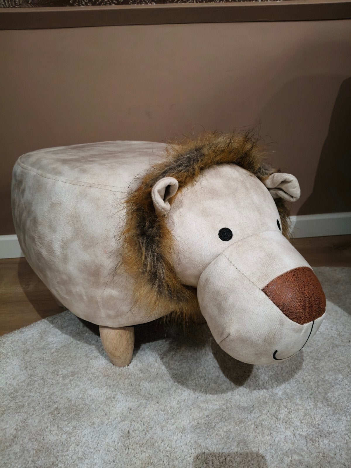 Nachtkastje Leeuw, Kinderen en Baby's, Kinderkamer | Inrichting en Decoratie, Ophalen of Verzenden, Nieuw, Wanddecoratie