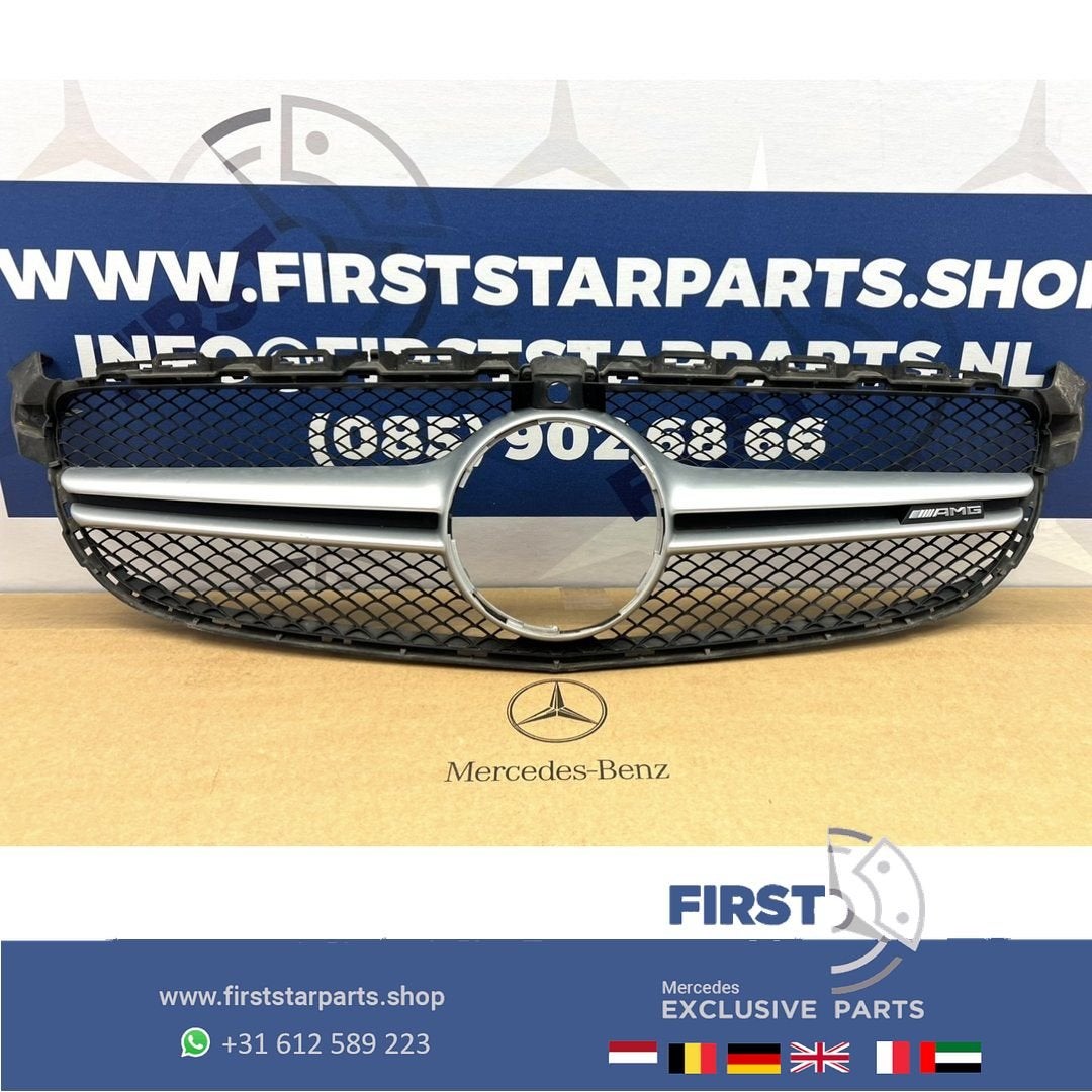 W205 C205 C63 AMG Gril Mercedes C klasse 2014-2019 W205 C63s, Gebruikt, -, Ophalen of Verzenden, -