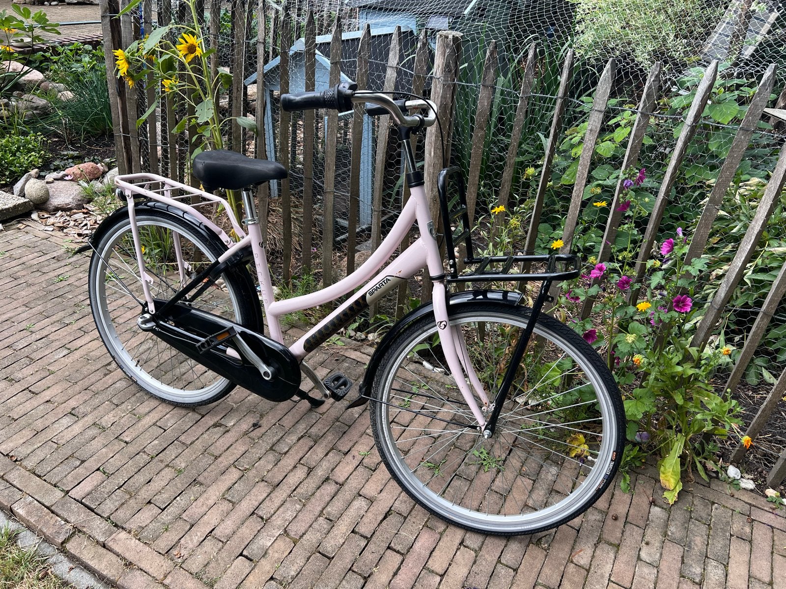 Sparta Pickup 26 inch transportfiets - Roze, Ophalen, Terugtraprem, Sparta, Gebruikt