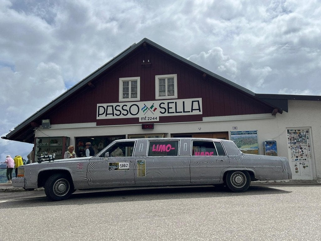 Cadillac Fleetwood Limousine Armbruster WB-vrij UNIEK!, Leder, Grijs, Sedan, Geïmporteerd