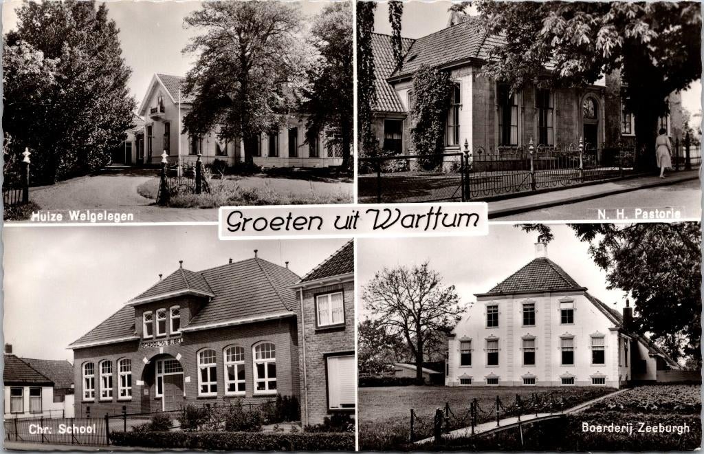 Groeten uit Warffum, Verzenden, 1960 tot 1980, Ongelopen, Groningen