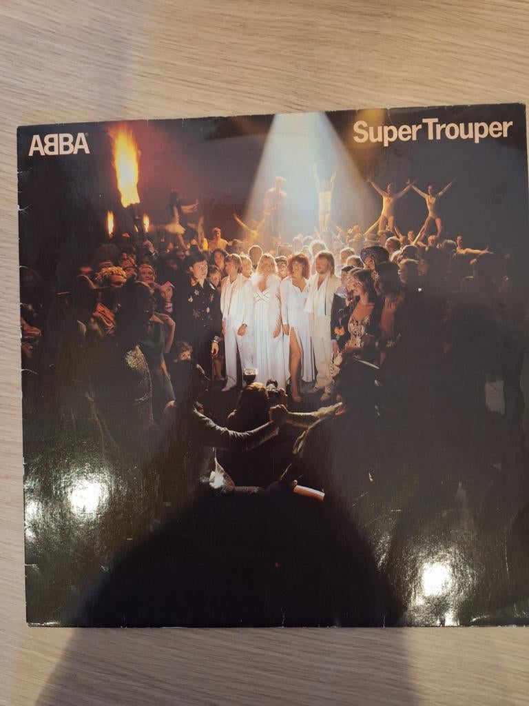 ABBA - Super Trouper LP (1980) - Klassieke Pop Vinyl, Ophalen of Verzenden, Gebruikt, 12 inch
