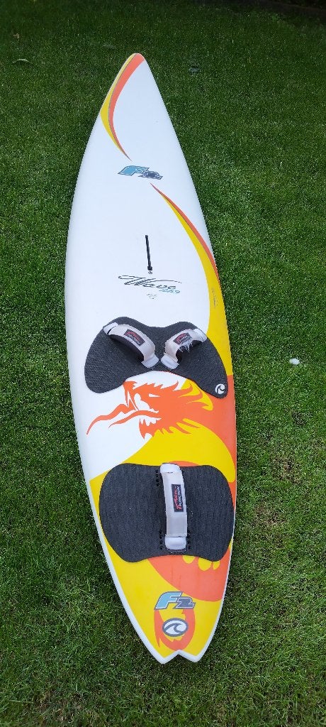 Wave set, F2 Wave 259, 4 zeilen, 1 mast, 1 giek, Ophalen, 250 tot 300 cm, Gebruikt, 5 tot 6.5 m²
