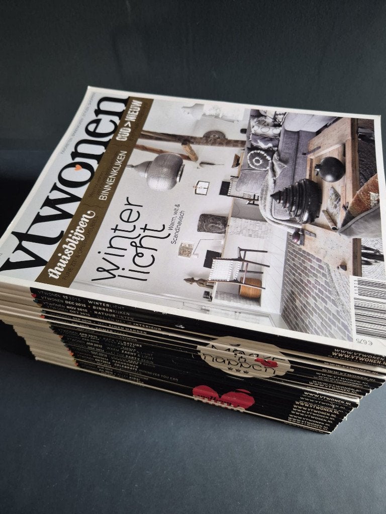 vtwonen tijdschriften incl specials, Boeken, Ophalen, Zo goed als nieuw, Overige typen