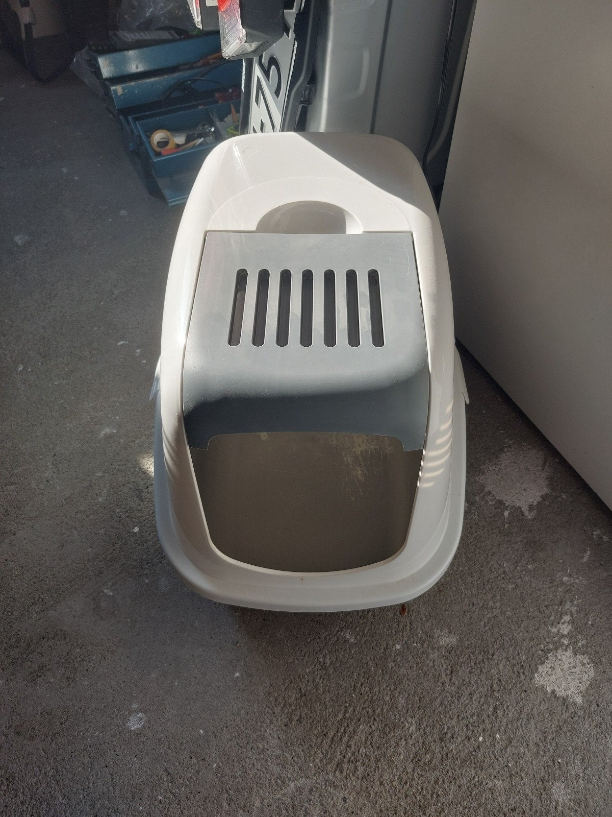 Kattenbak gebruikt, Dieren en Toebehoren, Kattenbakken, Ophalen, Gebruikt