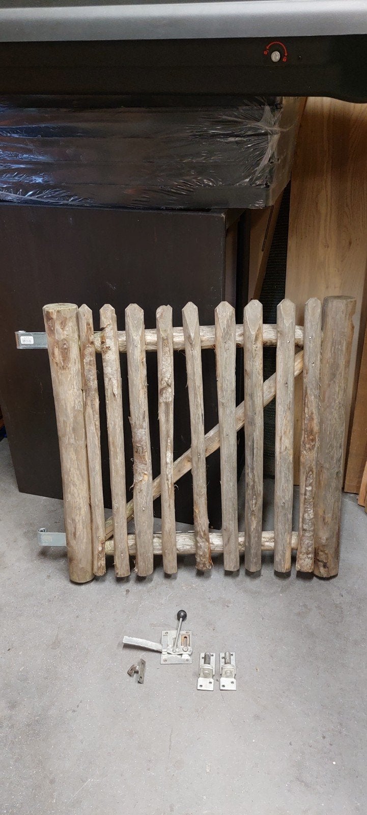 kastanje poort/Schapenhek, Ophalen, Nieuw, Hout, Tuinhek