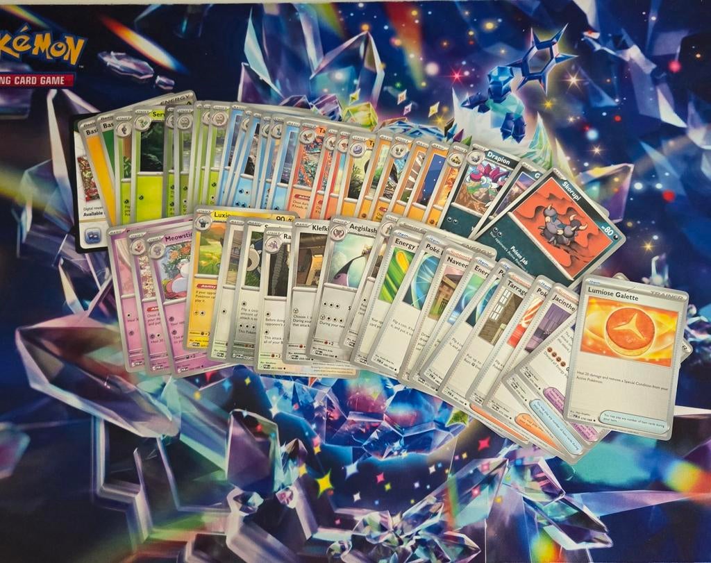 50 Pokémon TCG kaarten: Perfect order, 10x Holo/Rev 40x norm, Ophalen of Verzenden, Meerdere kaarten