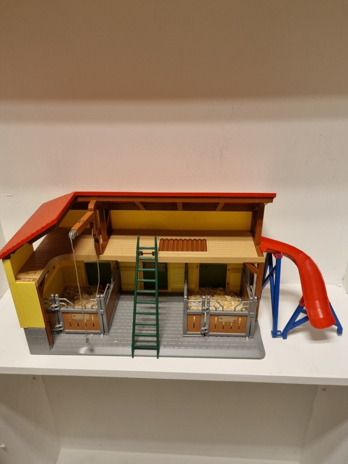 Schleich boerderij, Ophalen of Verzenden, Zo goed als nieuw, Paard, Beeldje of Figuurtje