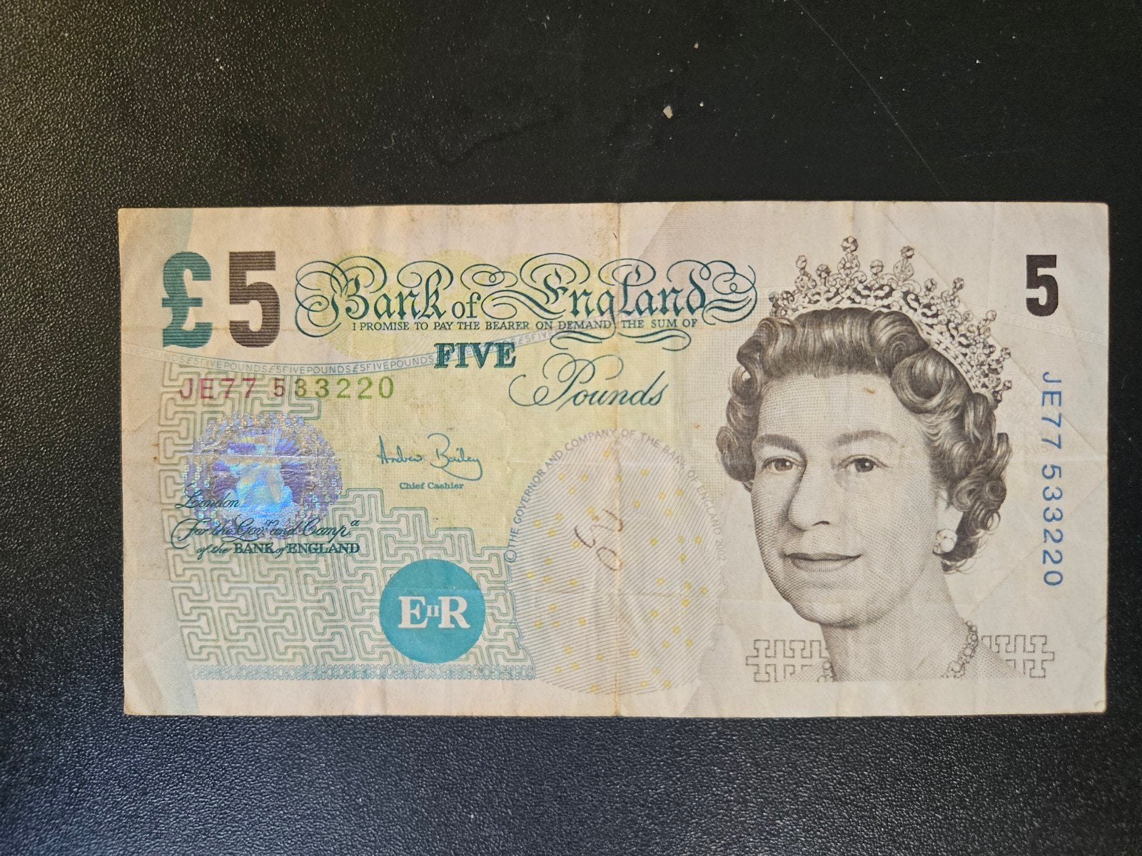Engeland pick 391c 2004 licht beschreven, Verzenden, Overige landen, Los biljet