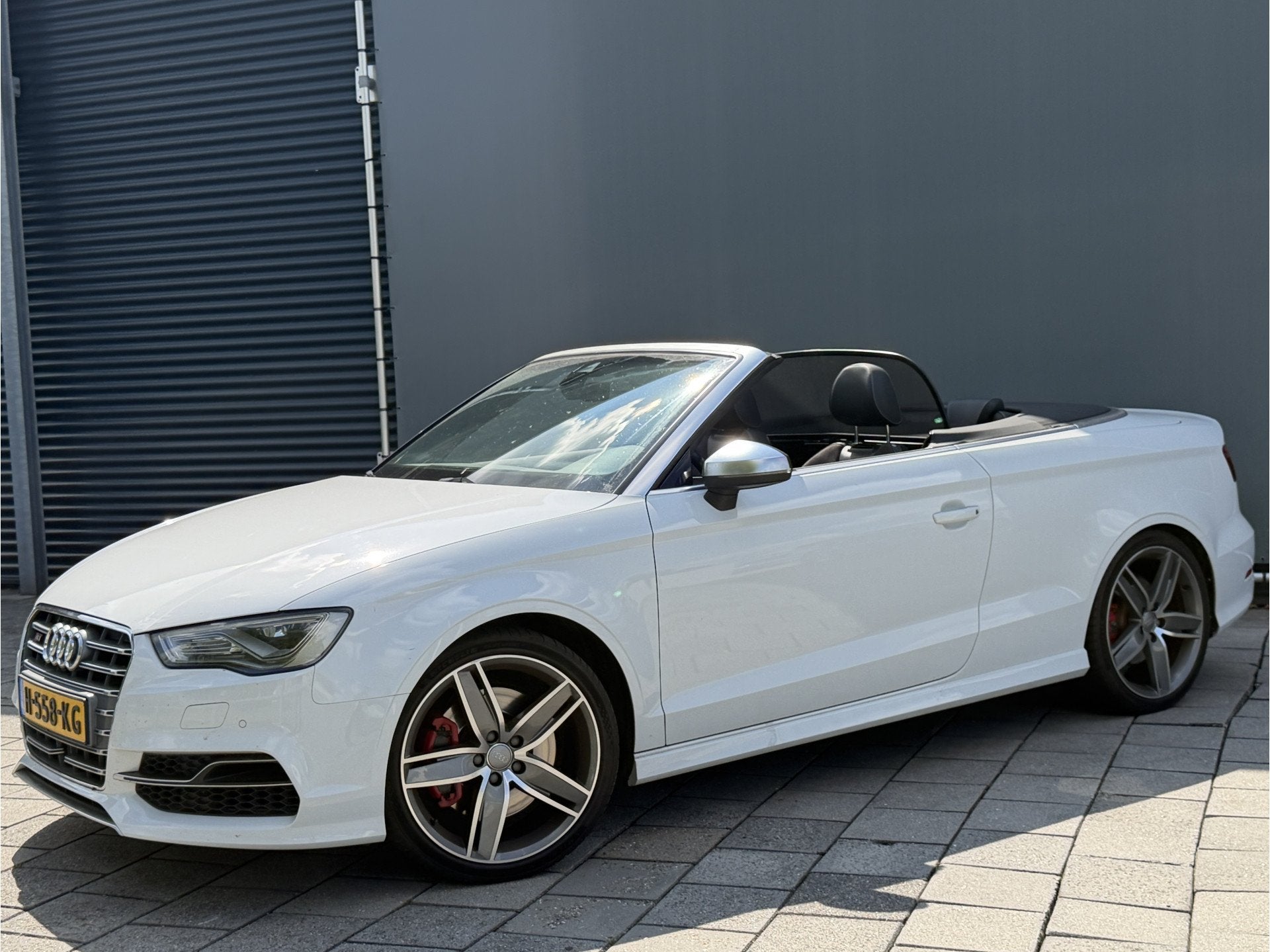 Audi A3 Cabriolet BWJ 2016 | 2.0TFSI 301PK S3 quattro AUTOMA, Auto's, Audi, Automaat, Gebruikt, Wit, Bedrijf