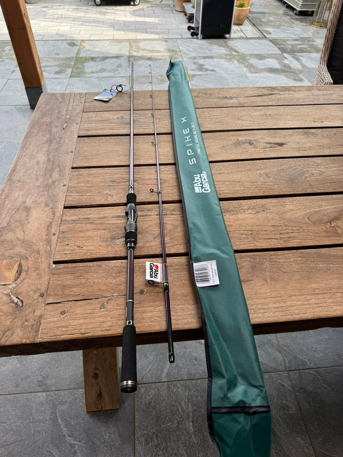 nieuwe abu garcia spike x finesse jigging hengels 2,60 5-30g, Ophalen of Verzenden, Nieuw, Werphengel