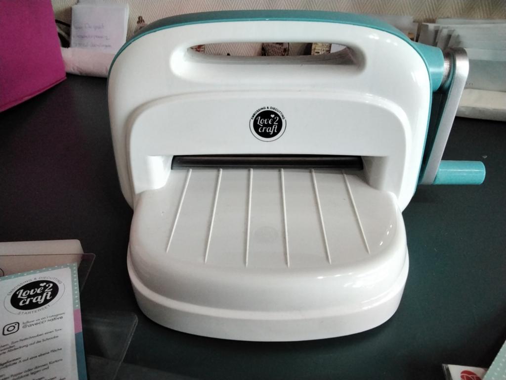 Love2Craft Stansmachine met diverse snijmallen, Ophalen