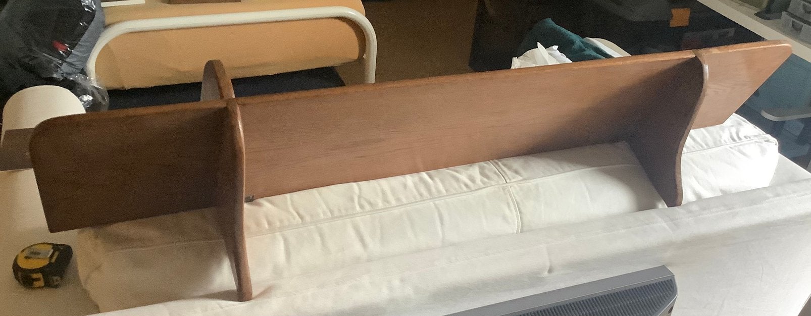 houten boekenplank jaren 50/60, Ophalen, Gebruikt