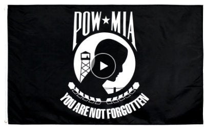 POW MIA Flag American Vlag ca 90 x 150 cm. YANF., Ophalen of Verzenden, Nieuw