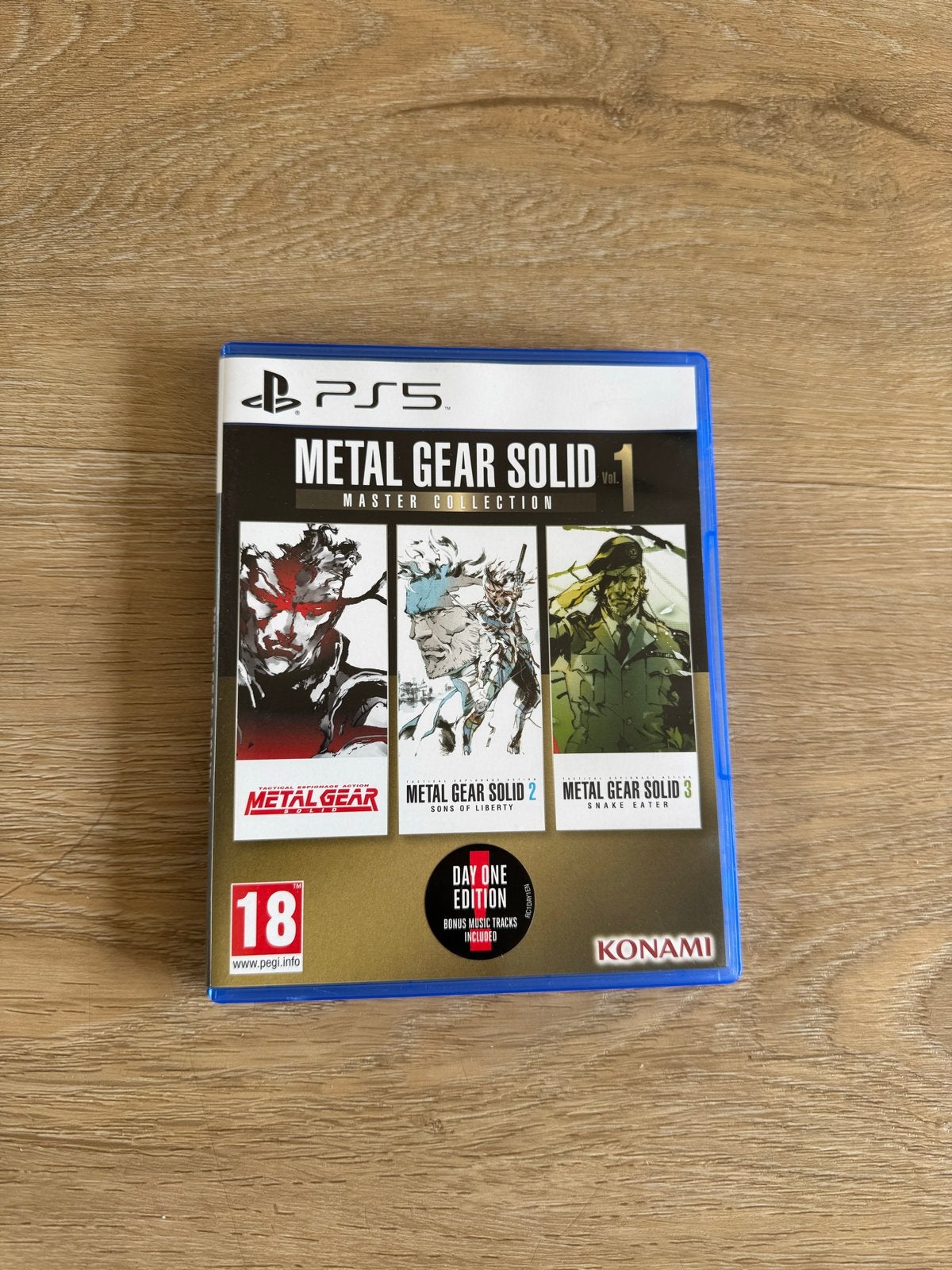 Metal Gear Solid Master Collection Vol. 1 PS5, Spelcomputers en Games, Avontuur en Actie, Vanaf 18 jaar, 1 speler, Ophalen of Verzenden