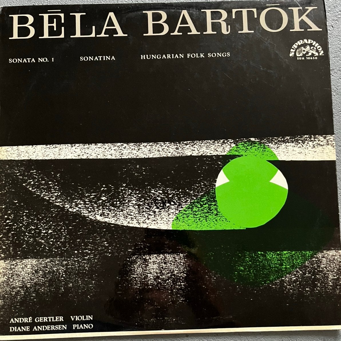 lp klassiek elpee vinyl Bartok sonata violin piano, Ophalen, Overige typen, Zo goed als nieuw, 12 inch