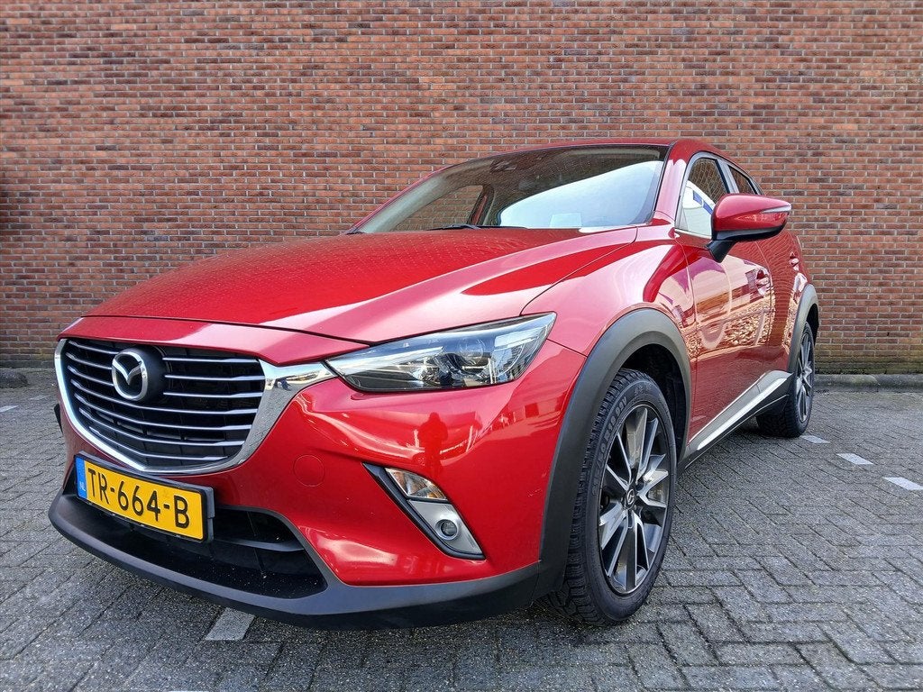 Mazda CX-3 2.0 SKYACTIV-G 120pk GT-M I Lederen bekleding I C, Auto's, Mazda, 1998 cc, Stof, Gebruikt, 4 cilinders