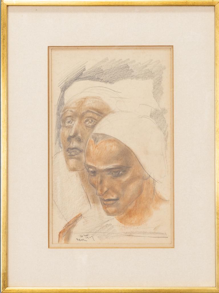 Potloodtekening van Willem van Konijnenburg, Ophalen of Verzenden
