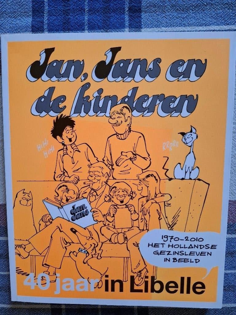 Jan Jans en de kinderen, 40 jaar in Libelle, Eén stripboek, Zo goed als nieuw, Ophalen, Jan Kruis