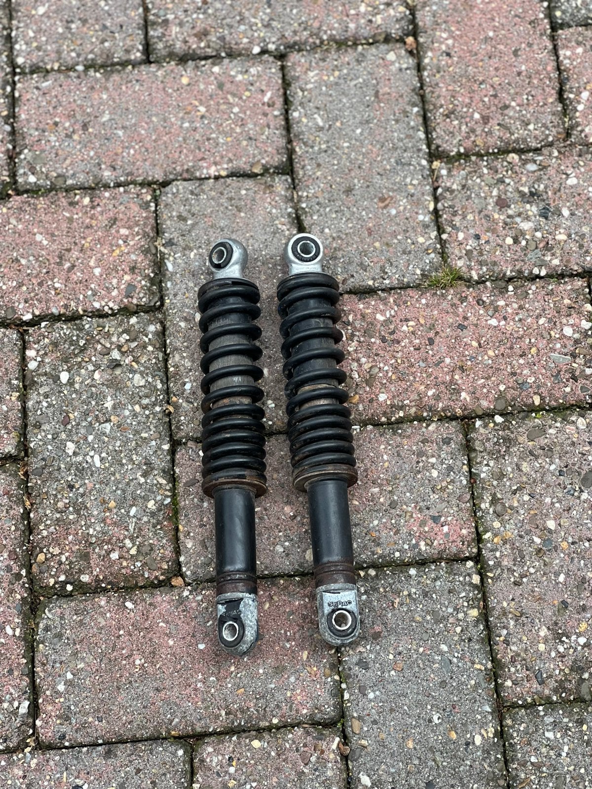 Tomos schokbrekers, Ophalen of Verzenden, Gebruikt