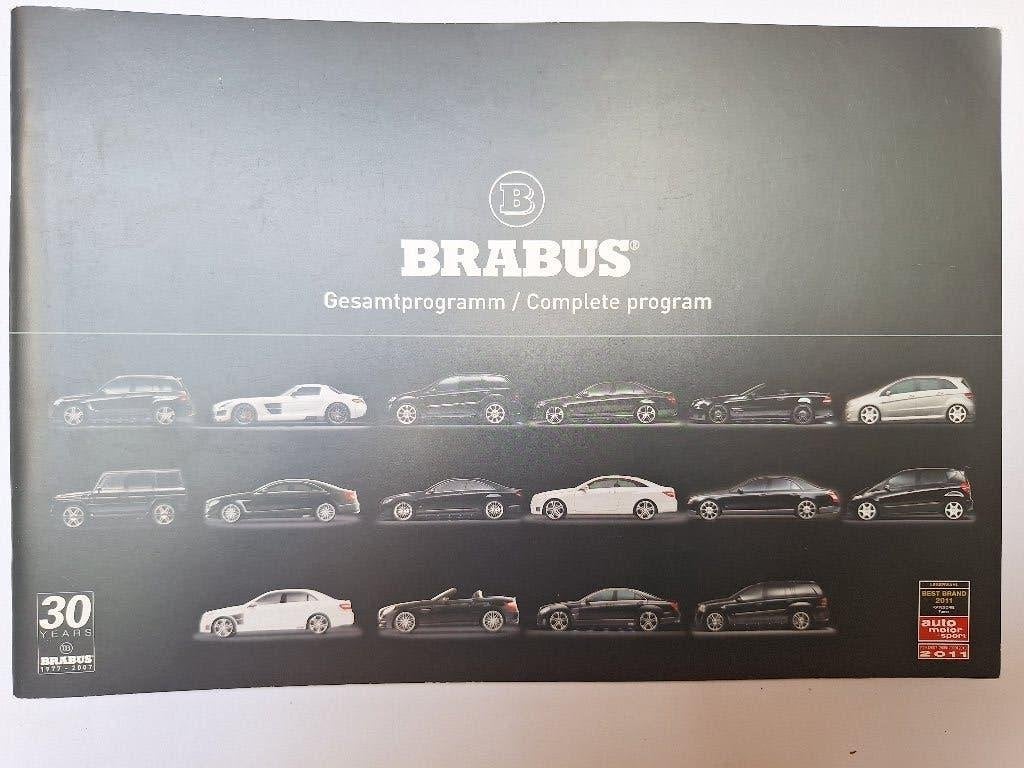 Brabus Mercedes Gesamtprogramm / Complete program 2011, Zo goed als nieuw, Brabus, Mercedes, Ophalen of Verzenden
