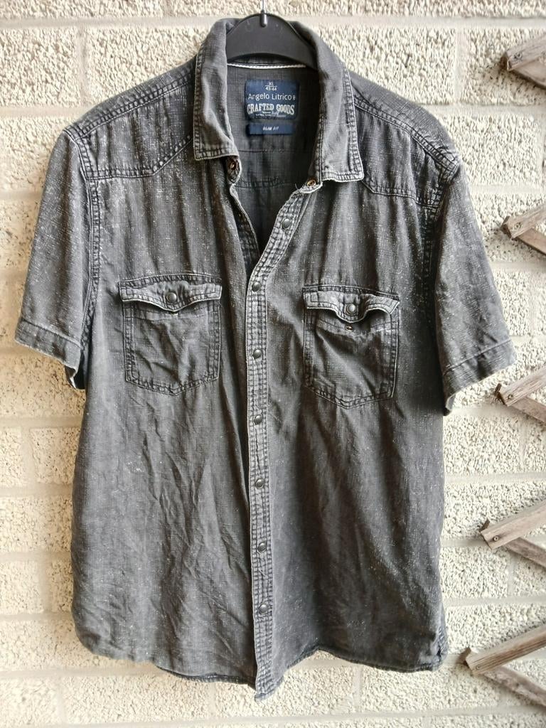 Shirt XL grijs, Ophalen of Verzenden, Zo goed als nieuw, Grijs, Overhemd