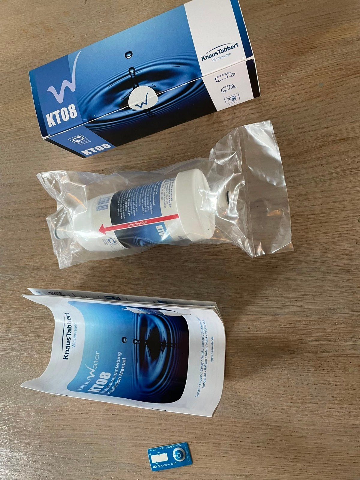 Nieuw waterfilter knaus tabbert KT08, Caravans en Kamperen, Caravan accessoires, Ophalen of Verzenden, Nieuw