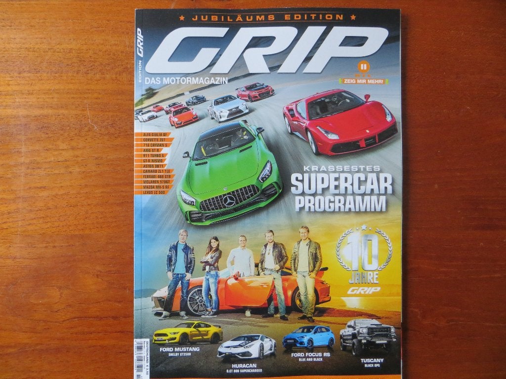 Grip (2017) Supercars, Ford Focus RS, Huracan, Mustang, AMG, Ophalen of Verzenden, Zo goed als nieuw, Ford