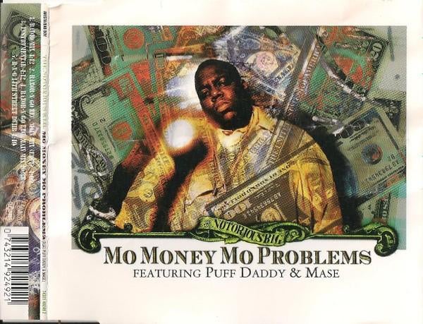 Notorious BIG - Mo Money Mo Problems=5trackMAXI=1,99, Cd's en Dvd's, Cd Singles, Zo goed als nieuw, Hiphop en Rap, Maxi-single